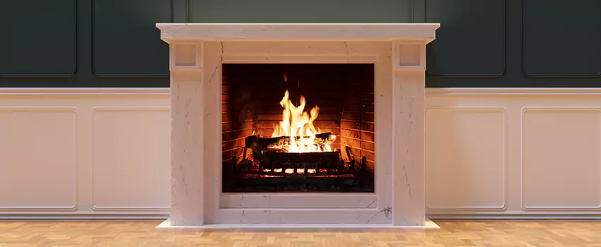 Open Flame Wood-Burning Fireplace Installation Services in Culver City, California
