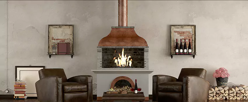 Thelin Hearth Products Providence Pellet Insert Fireplace Installation in Culver City, CA
