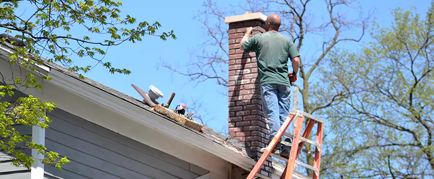 Vinyl and PVC Chimney Flashing Installation in Culver City, CA